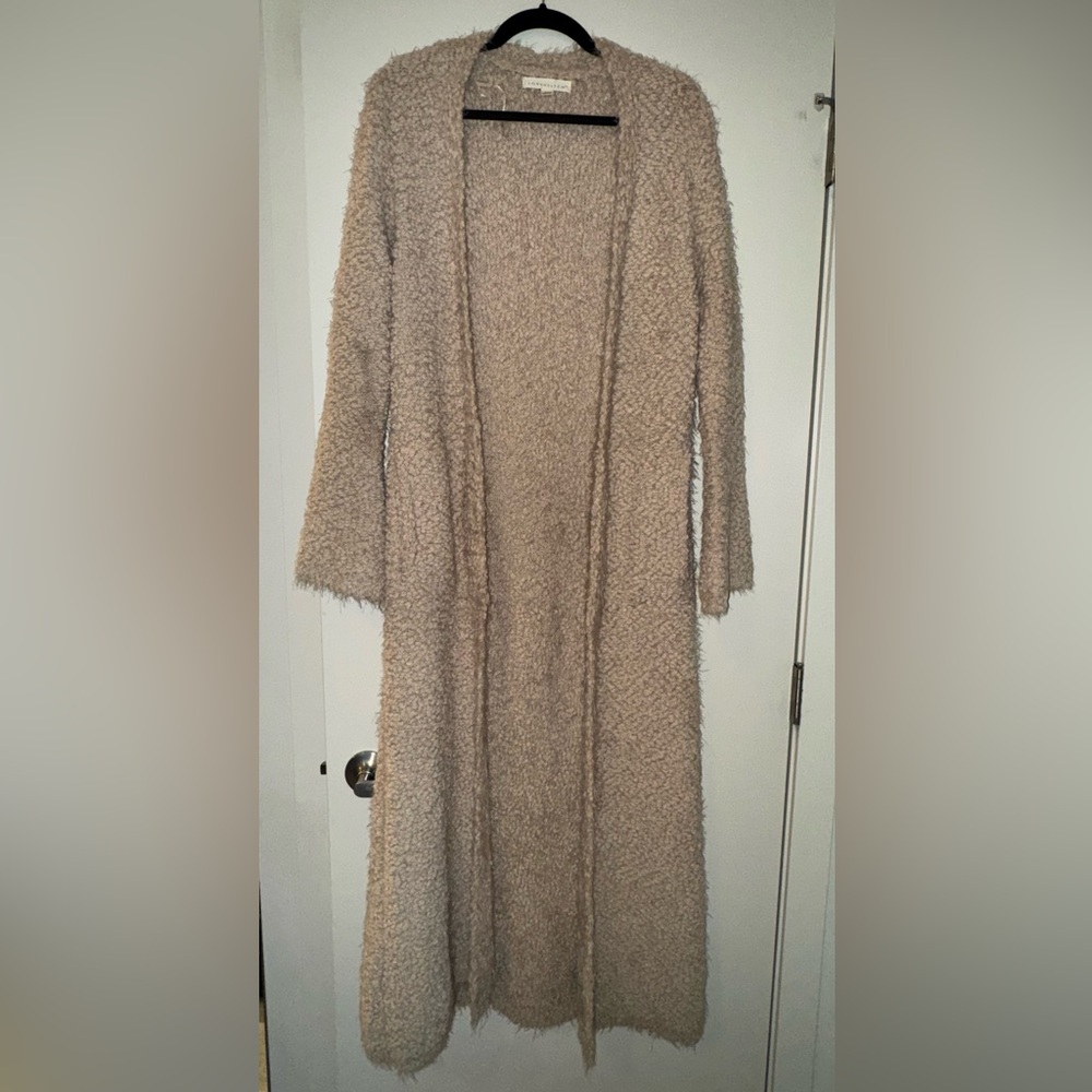 Lovestitch Fuzzy Knit Cardigan